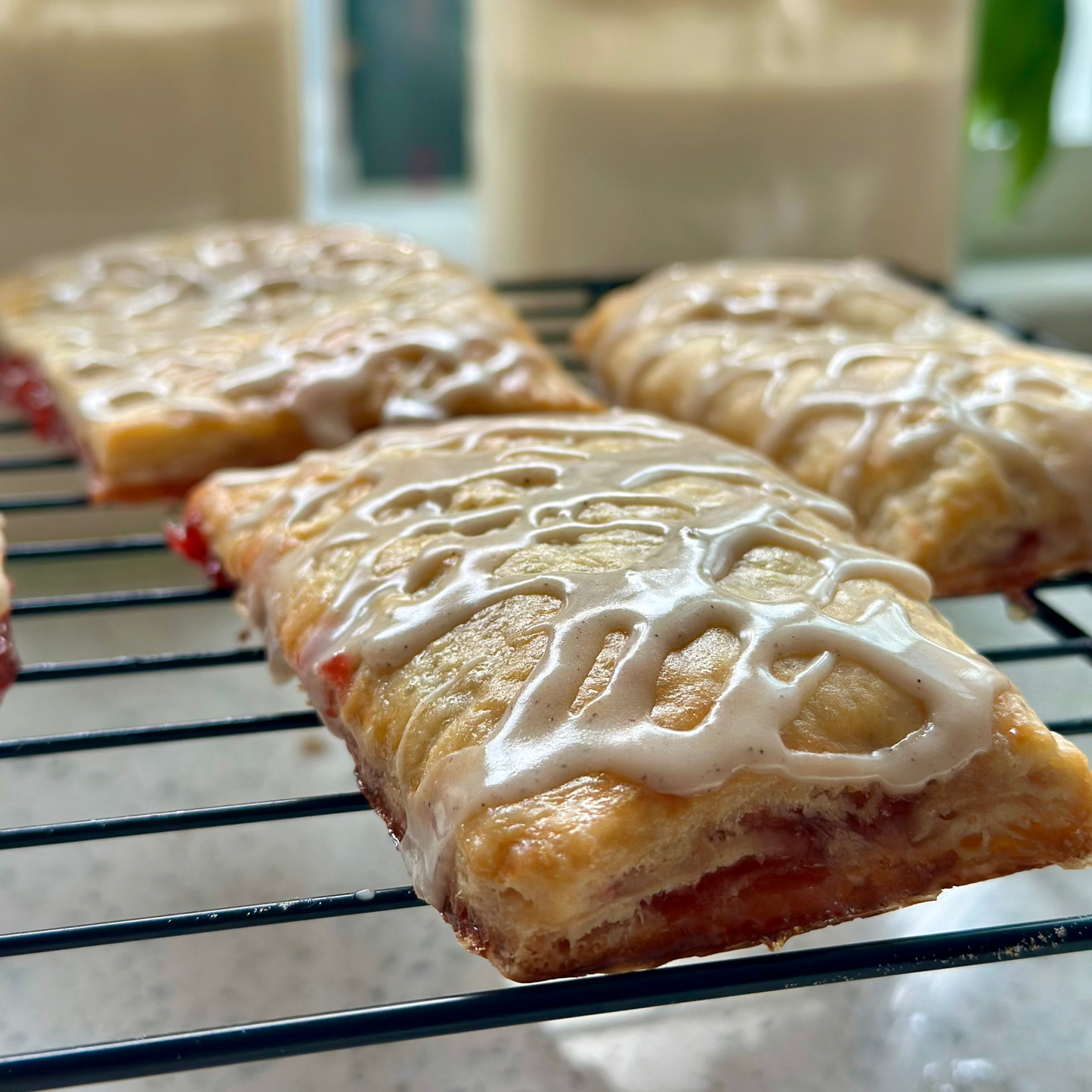 Sourdough Pop Tarts with Mixed Berry Filling (2 Pack)
